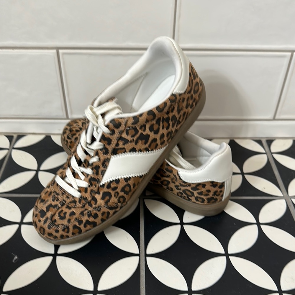 Leopard Print Women's Sneakers
